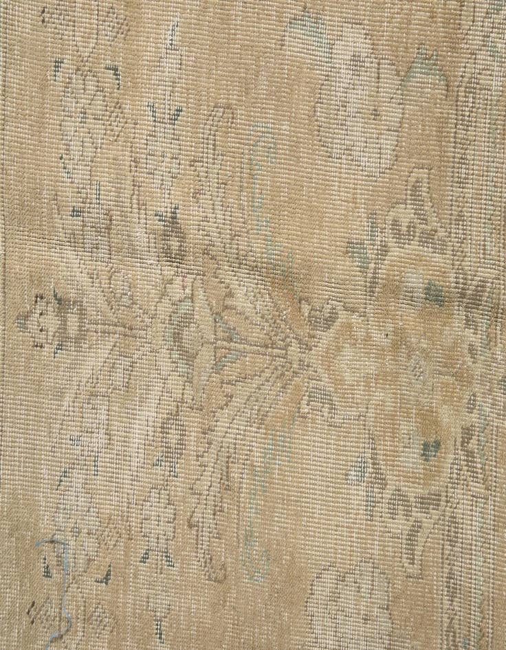 Detail image of  9' 8 x 12' 8  Hand Knotted Ultra Vintage Persian Wool Rug