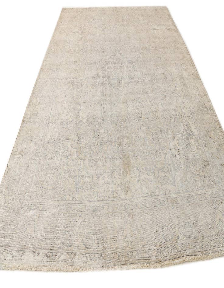 Detail image of  9' 9 x 13' 1  Hand Knotted Ultra Vintage Persian Wool Rug