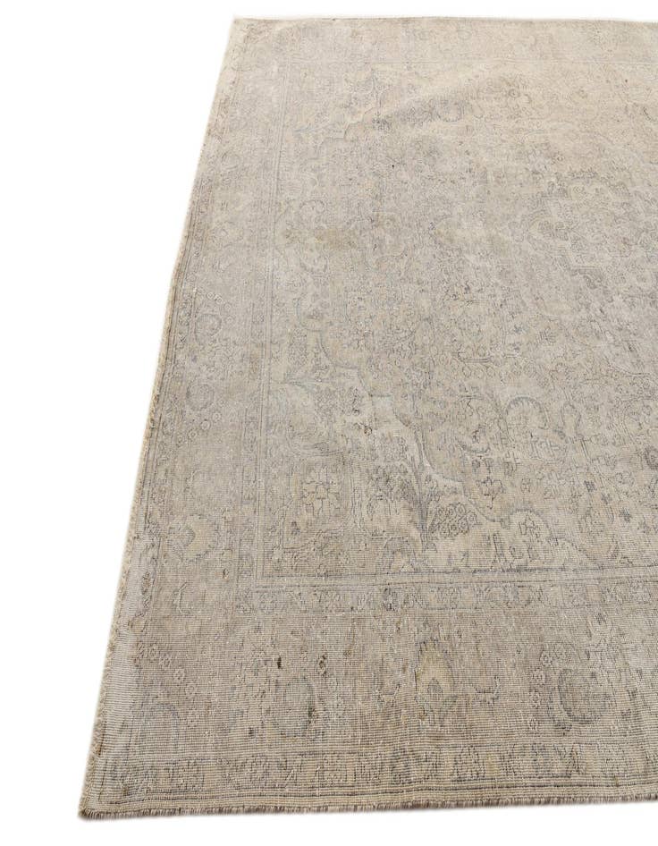 Detail image of  9' 9 x 13' 1  Hand Knotted Ultra Vintage Persian Wool Rug