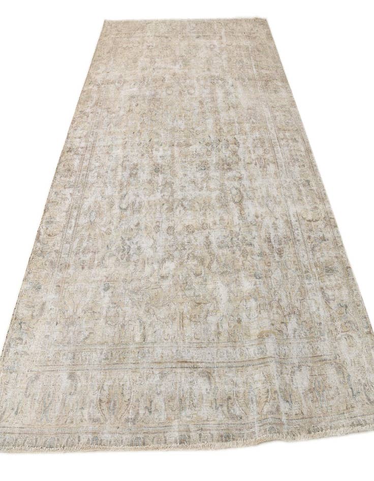 Detail image of  8' x 11' 2  Hand Knotted Ultra Vintage Persian Wool Rug