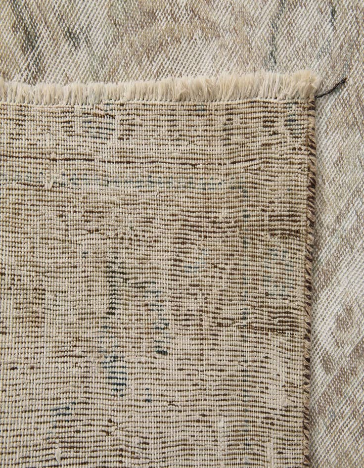 Detail image of  8' x 11' 2  Hand Knotted Ultra Vintage Persian Wool Rug