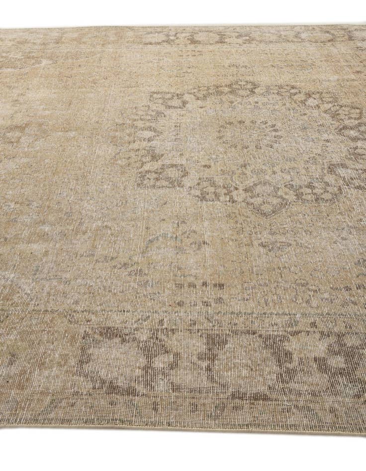 Detail image of  9' 6 x 12' 3  Hand Knotted Ultra Vintage Persian Wool Rug