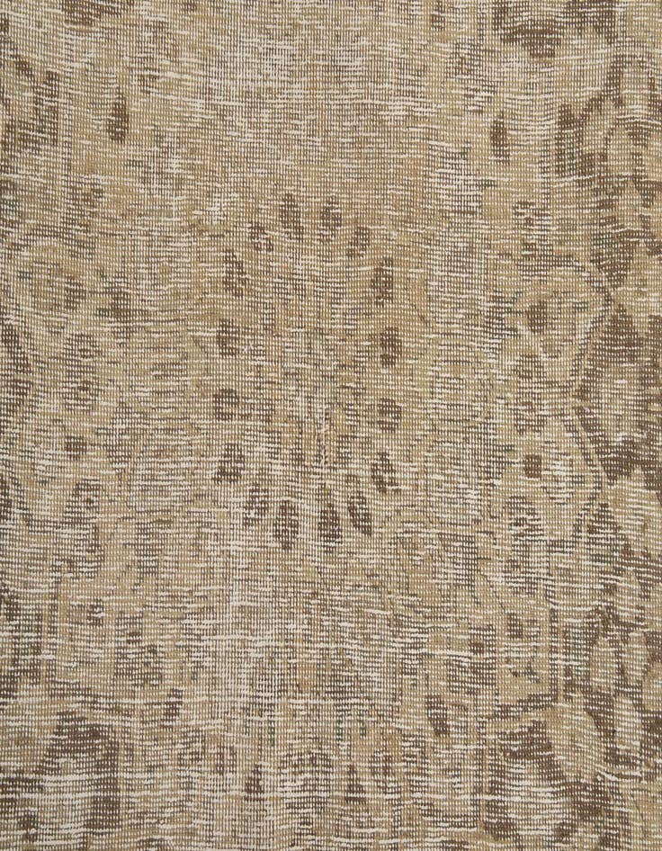 Detail image of  9' 6 x 12' 3  Hand Knotted Ultra Vintage Persian Wool Rug