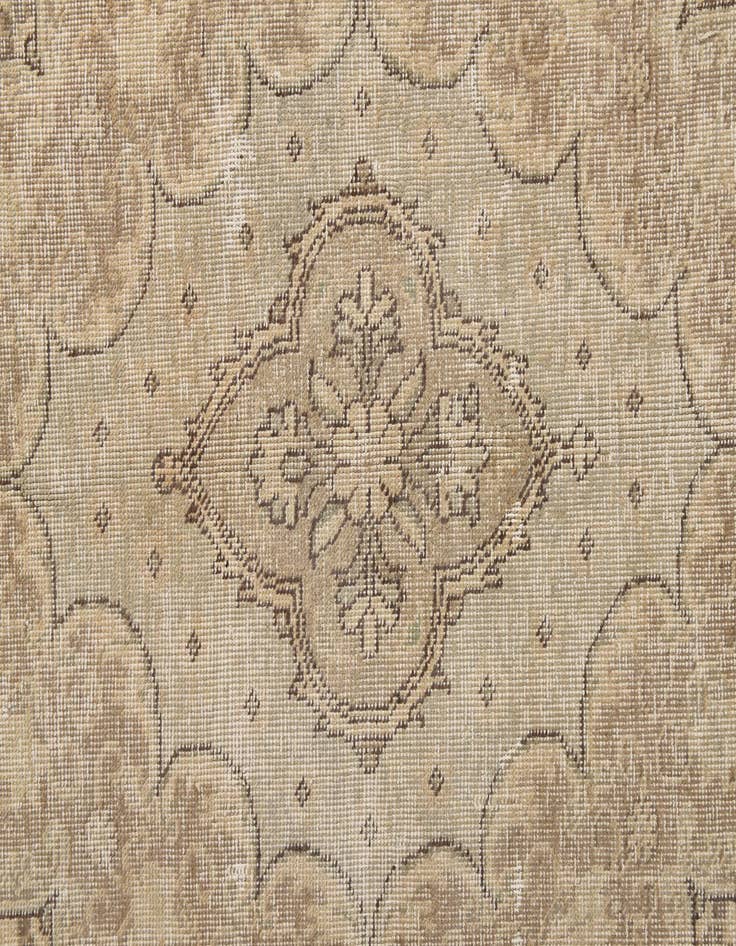 Detail image of  9' 9 x 12' 2  Hand Knotted Ultra Vintage Persian Wool Rug