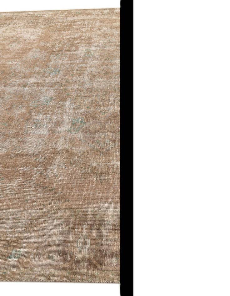 Detail image of  9' 5 x 13'  Hand Knotted Ultra Vintage Persian Wool Rug