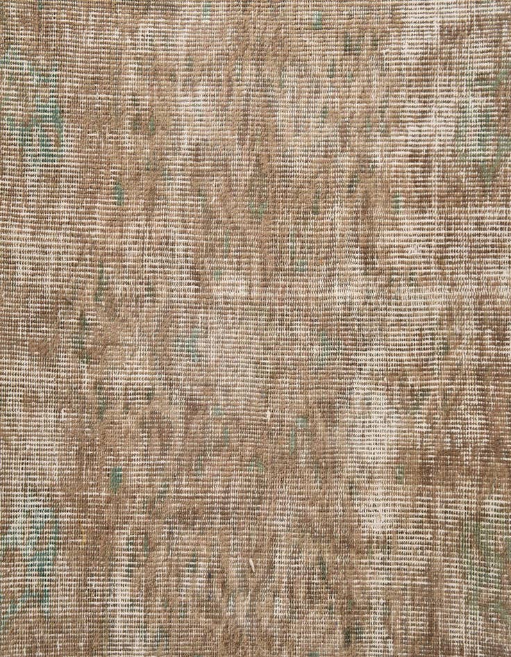 Detail image of  9' 5 x 13'  Hand Knotted Ultra Vintage Persian Wool Rug