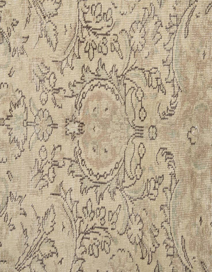 Detail image of  8' x 11' 2  Hand Knotted Ultra Vintage Persian Wool Rug