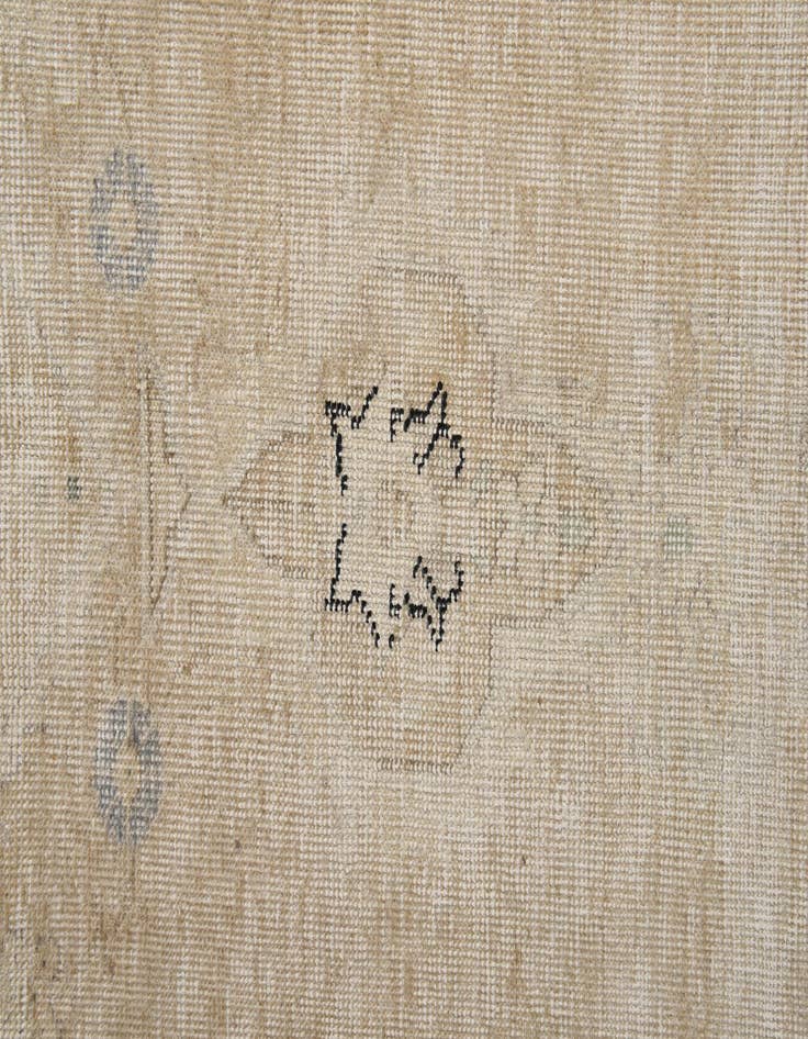 Detail image of  9' 7 x 12' 3  Hand Knotted Ultra Vintage Persian Wool Rug