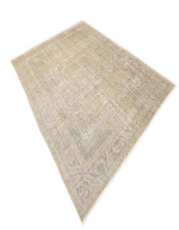 Detail image of  9' 4 x 12' 7  Hand Knotted Ultra Vintage Persian Wool Rug