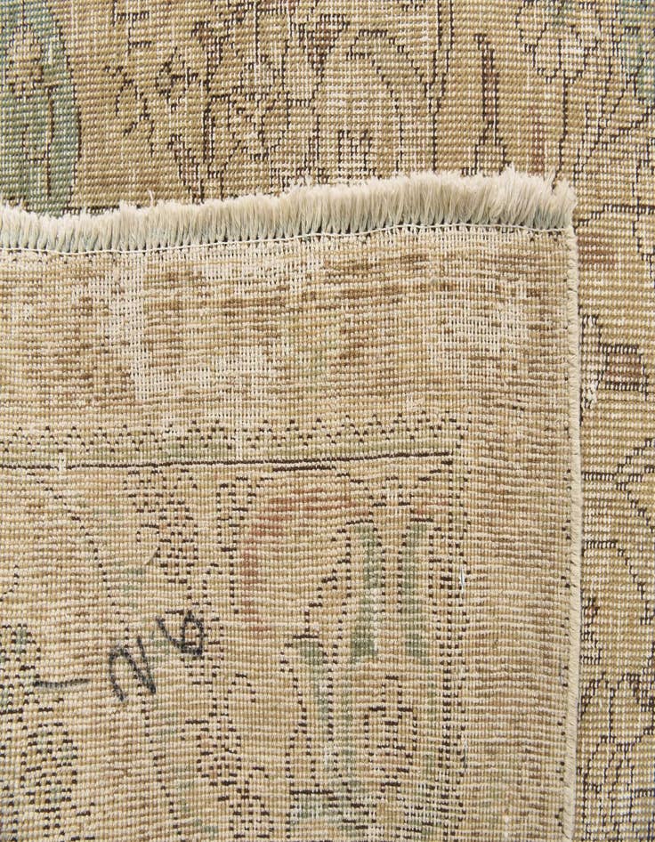 Detail image of  9' 4 x 12' 7  Hand Knotted Ultra Vintage Persian Wool Rug