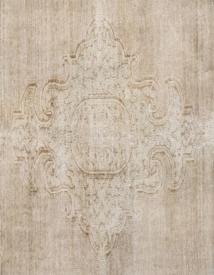 Detail image of 9' 3 x 10' 5 Hand Knotted Ultra Vintage Persian Wool Rug