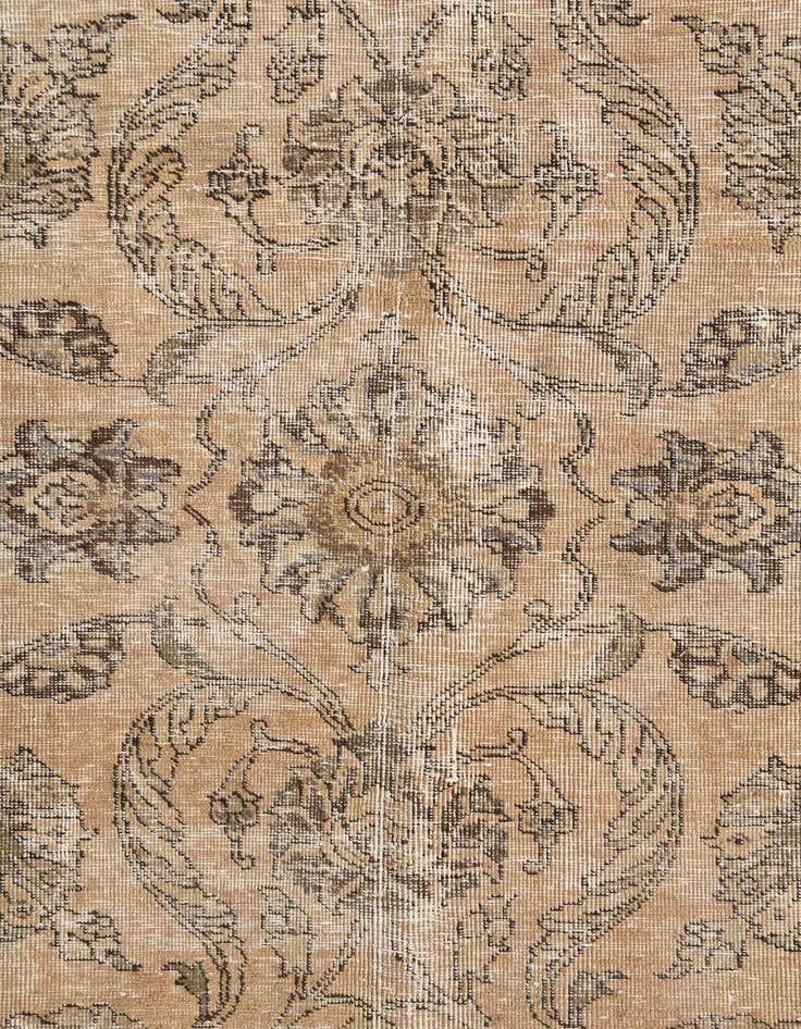 Detail image of  9' 8 x 12' 6  Hand Knotted Ultra Vintage Persian Wool Rug