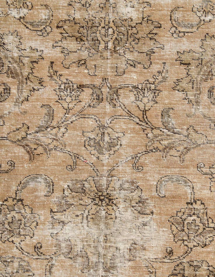 Detail image of  9' 8 x 12' 6  Hand Knotted Ultra Vintage Persian Wool Rug