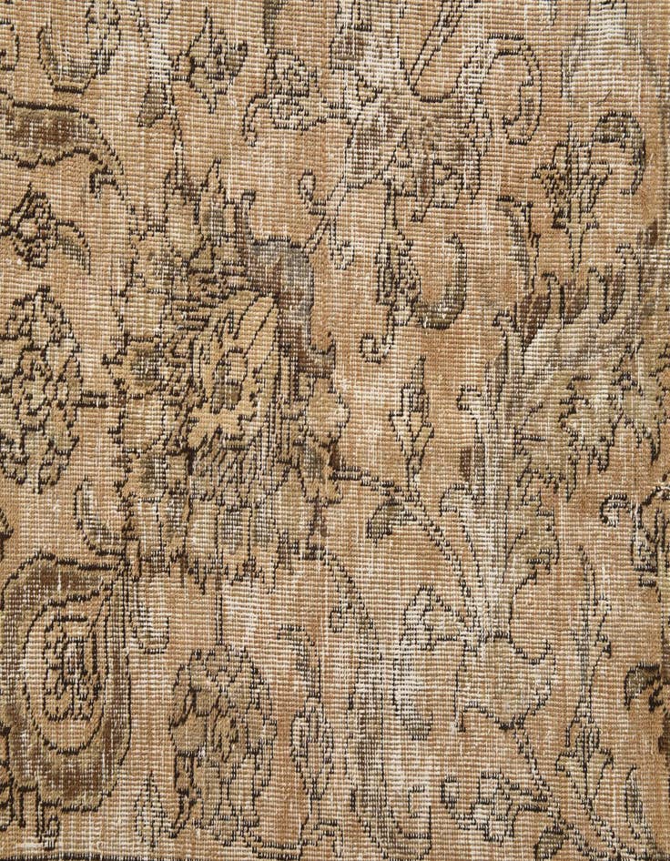 Detail image of  9' 8 x 12' 6  Hand Knotted Ultra Vintage Persian Wool Rug