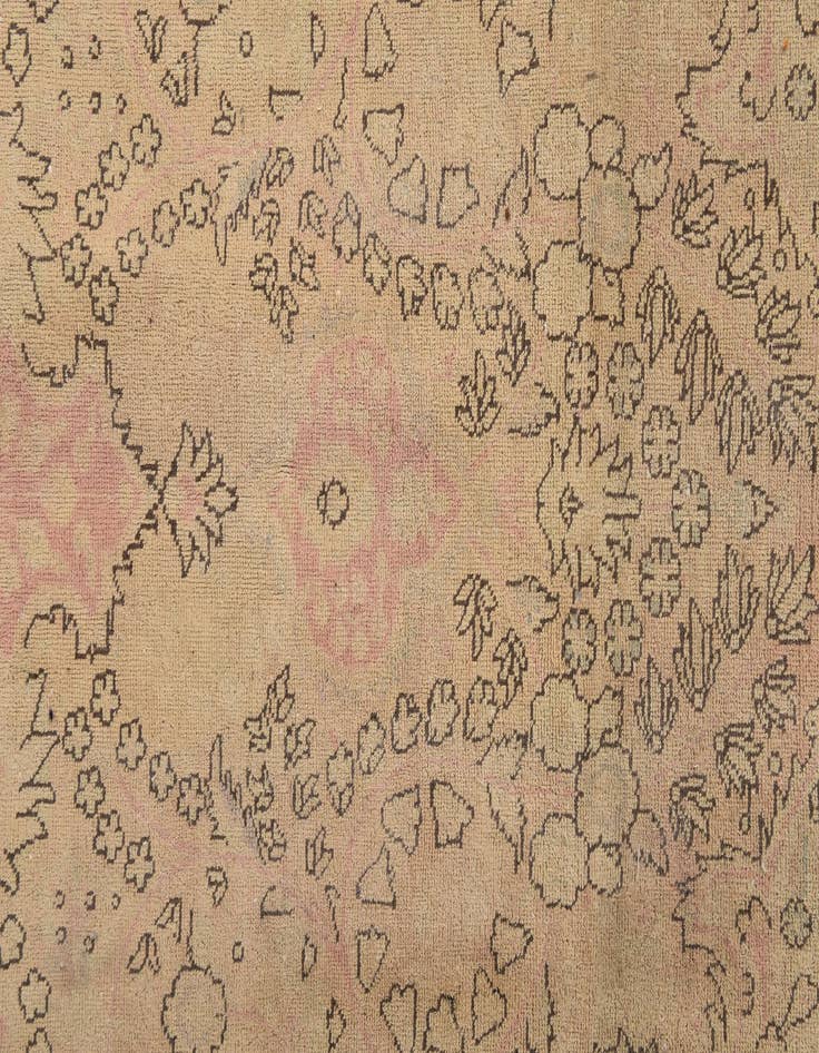 Detail image of  9' 4 x 12' 4  Hand Knotted Ultra Vintage Persian Wool Rug