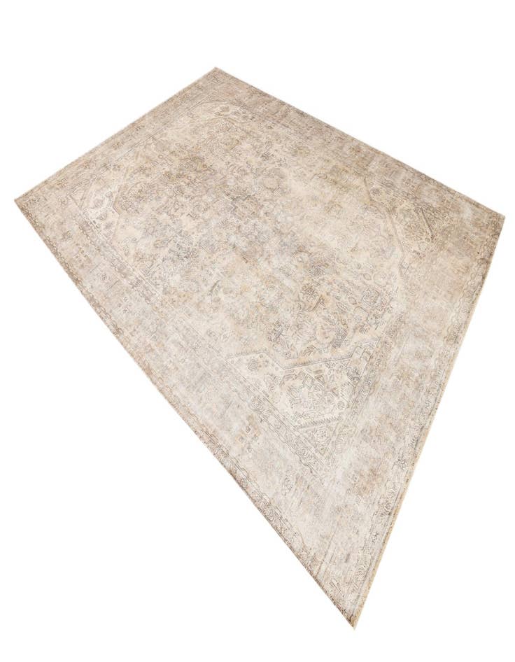 Detail image of  9' 3 x 12' 6  Hand Knotted Ultra Vintage Persian Wool Rug