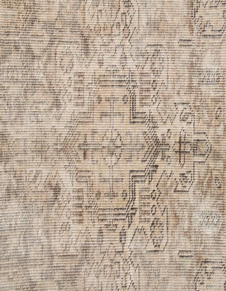 Detail image of  9' 3 x 12' 6  Hand Knotted Ultra Vintage Persian Wool Rug