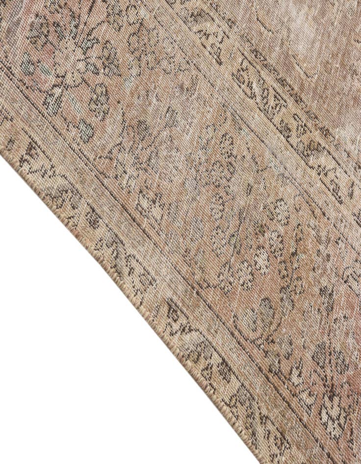 Detail image of  8' 10 x 12' 5  Hand Knotted Ultra Vintage Persian Wool Rug