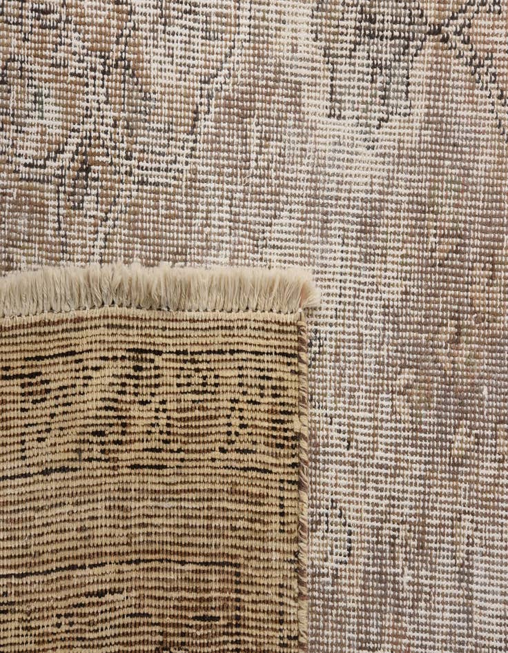 Detail image of  8' 10 x 12' 5  Hand Knotted Ultra Vintage Persian Wool Rug