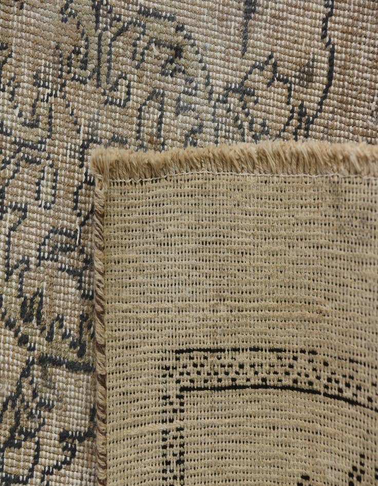 Detail image of  7' 6 x 11' 5  Hand Knotted Ultra Vintage Persian Wool Rug