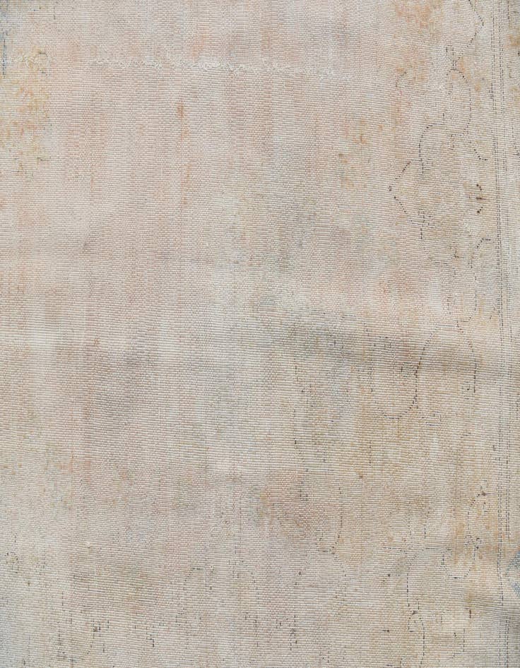 Detail image of  9' 8 x 12' 6  Hand Knotted Ultra Vintage Persian Wool Rug