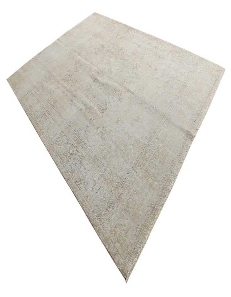 Detail image of  9' 2 x 12' 6  Hand Knotted Ultra Vintage Persian Wool Rug