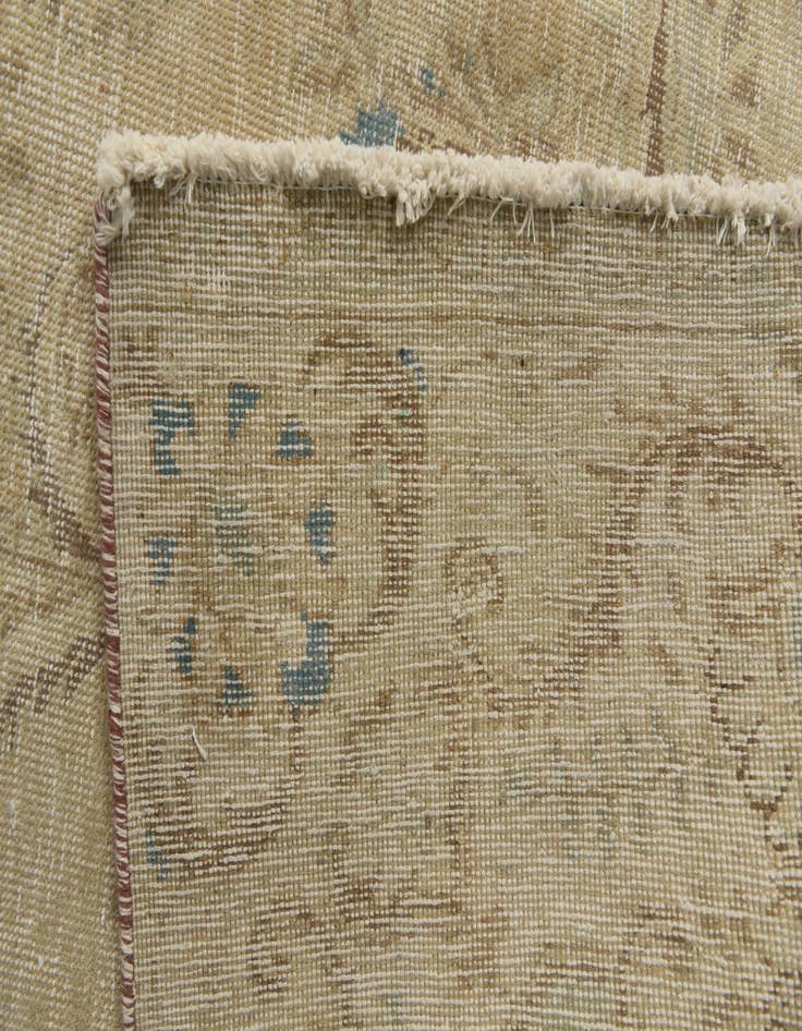 Detail image of  9' 2 x 12' 3  Hand Knotted Ultra Vintage Persian Wool Rug