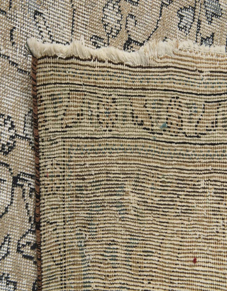 Detail image of  9' 1 x 13' 7  Hand Knotted Ultra Vintage Persian Wool Rug