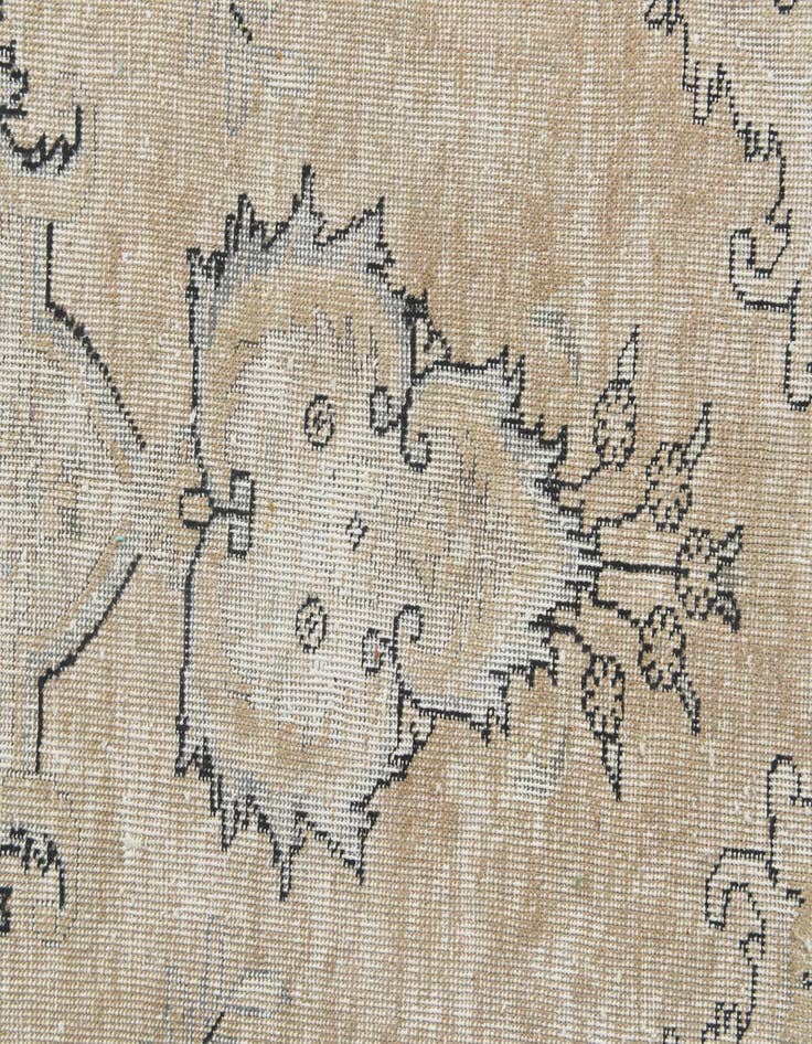 Detail image of  9' 1 x 13' 7  Hand Knotted Ultra Vintage Persian Wool Rug