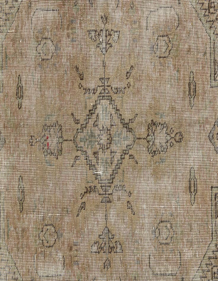 Detail image of  9' 9 x 12' 9  Hand Knotted Ultra Vintage Persian Wool Rug