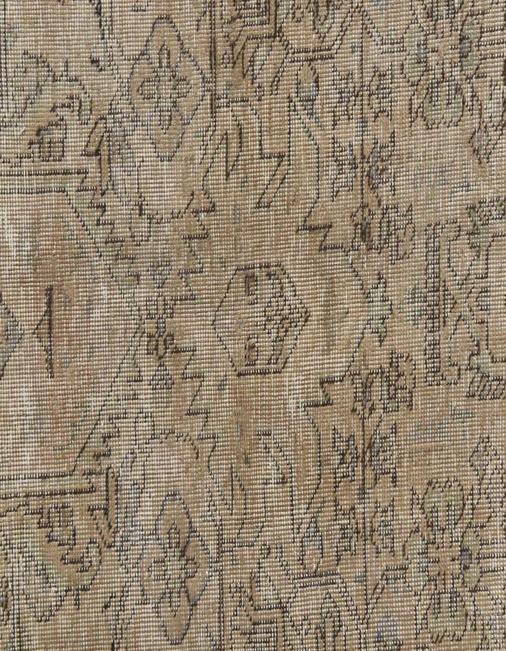 Detail image of  9' 9 x 12' 9  Hand Knotted Ultra Vintage Persian Wool Rug