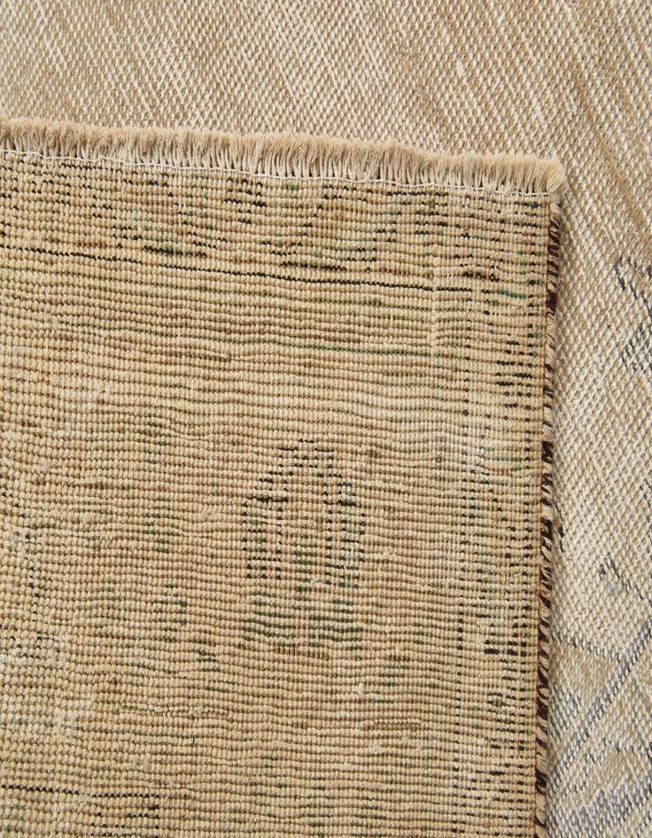 Detail image of  8' 2 x 11'  Hand Knotted Ultra Vintage Persian Wool Rug