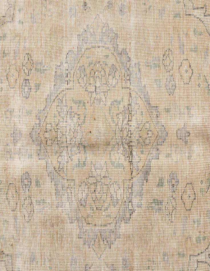 Detail image of  8' 2 x 11'  Hand Knotted Ultra Vintage Persian Wool Rug
