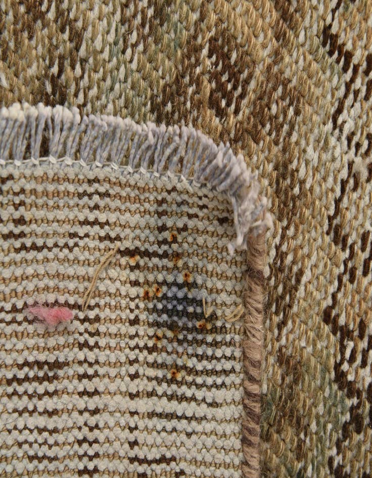 Detail image of  4' x 6'  Hand Knotted Ultra Vintage Persian Wool Rug