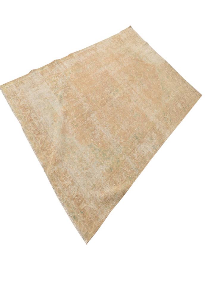 Detail image of  4' 11 x 8' 3  Hand Knotted Ultra Vintage Persian Wool Rug