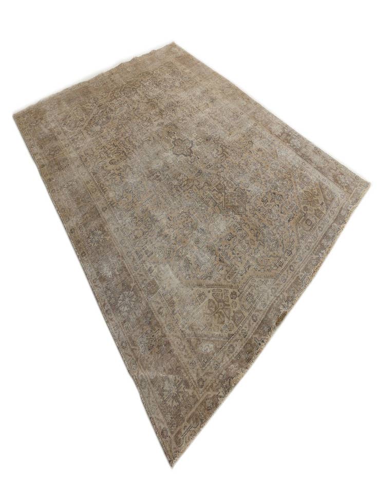 Detail image of  8' 4 x 10' 5  Hand Knotted Ultra Vintage Persian Wool Rug