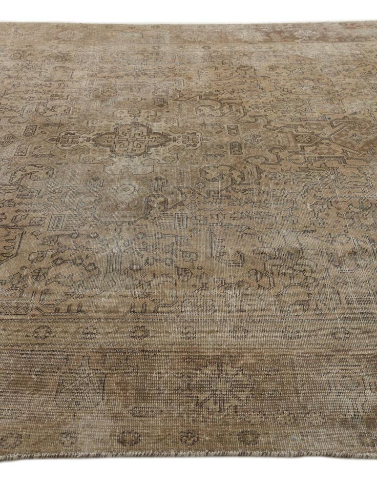 Detail image of  8' 4 x 10' 5  Hand Knotted Ultra Vintage Persian Wool Rug