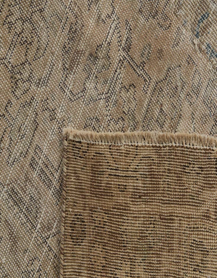 Detail image of  8' 4 x 10' 5  Hand Knotted Ultra Vintage Persian Wool Rug