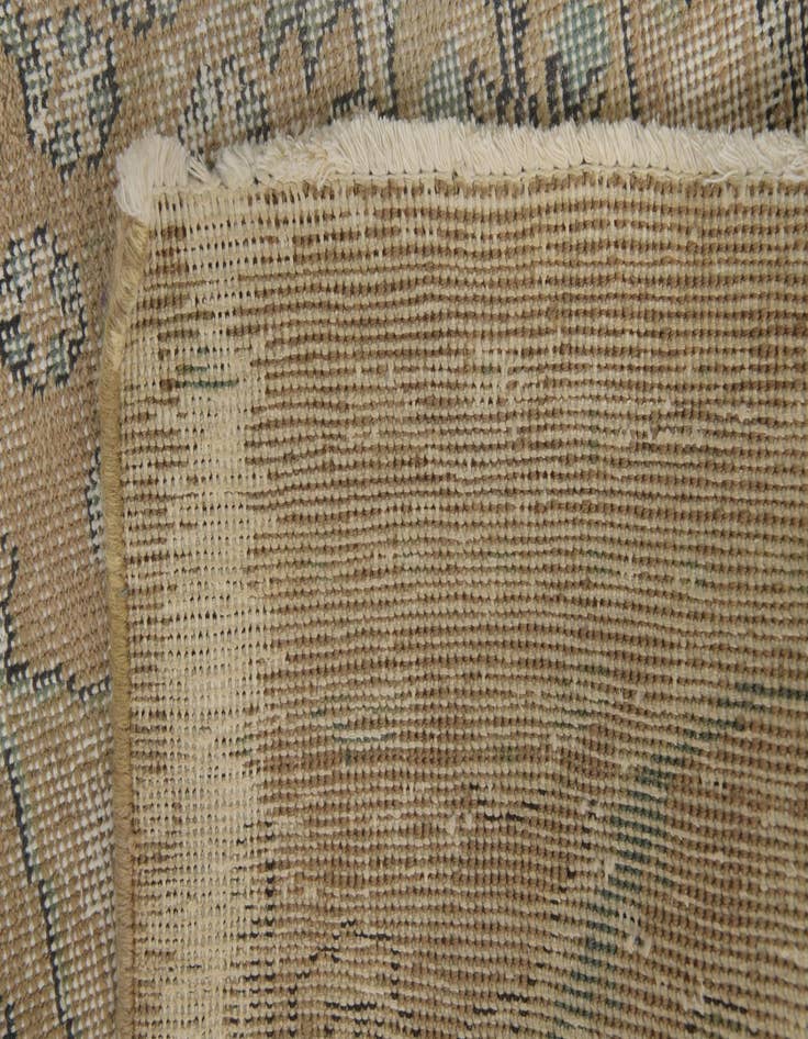 Detail image of  6' 9 x 9' 8  Hand Knotted Ultra Vintage Persian Wool Rug