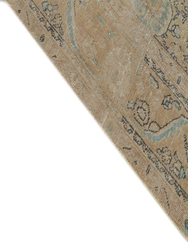 Detail image of  6' 9 x 9' 8  Hand Knotted Ultra Vintage Persian Wool Rug