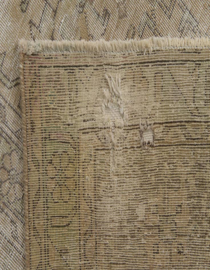 Detail image of  9' 9 x 12' 9  Hand Knotted Ultra Vintage Persian Wool Rug