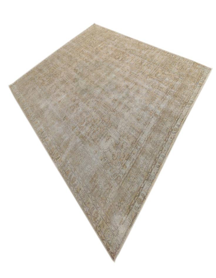 Detail image of  9' 9 x 12' 9  Hand Knotted Ultra Vintage Persian Wool Rug