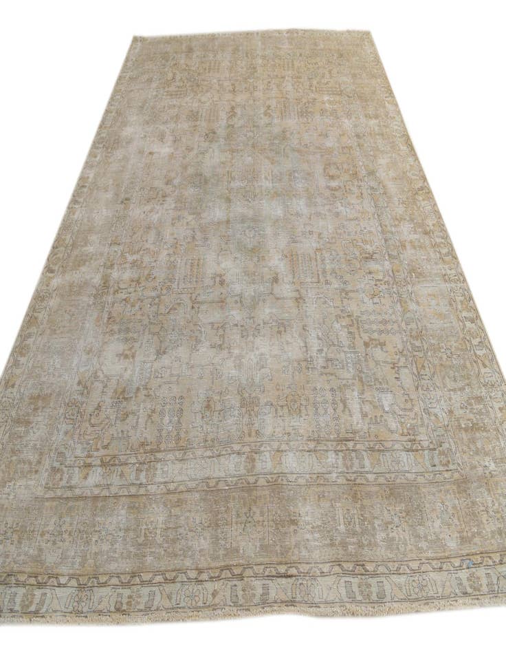 Detail image of  9' 9 x 12' 9  Hand Knotted Ultra Vintage Persian Wool Rug