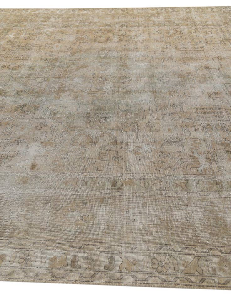 Detail image of  9' 9 x 12' 9  Hand Knotted Ultra Vintage Persian Wool Rug