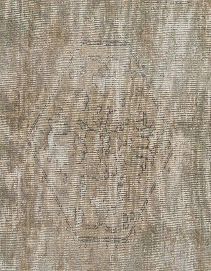 Detail image of  9' 9 x 12' 9  Hand Knotted Ultra Vintage Persian Wool Rug