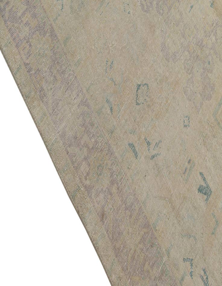 Detail image of  4' 5 x 6' 1  Hand Knotted Ultra Vintage Persian Wool Rug