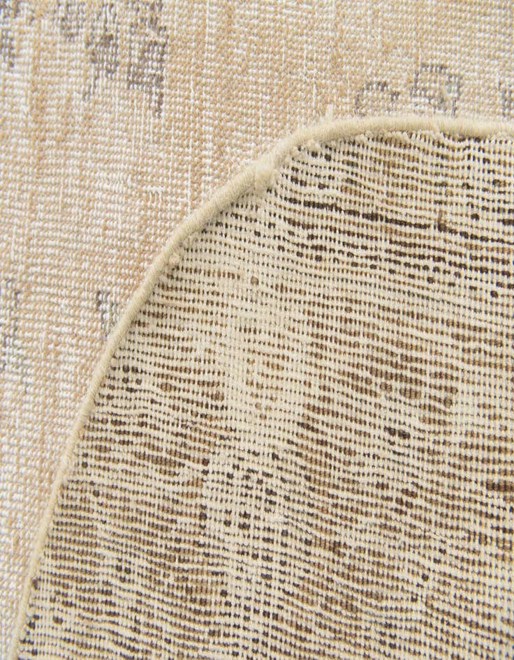 Detail image of  6' 6 x 9' 9  Hand Knotted Ultra Vintage Persian Wool Rug