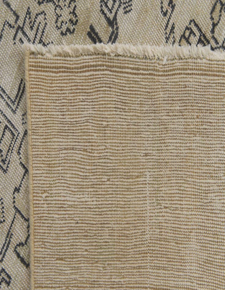 Detail image of  9' 1 x 12' 3  Hand Knotted Ultra Vintage Persian Wool Rug