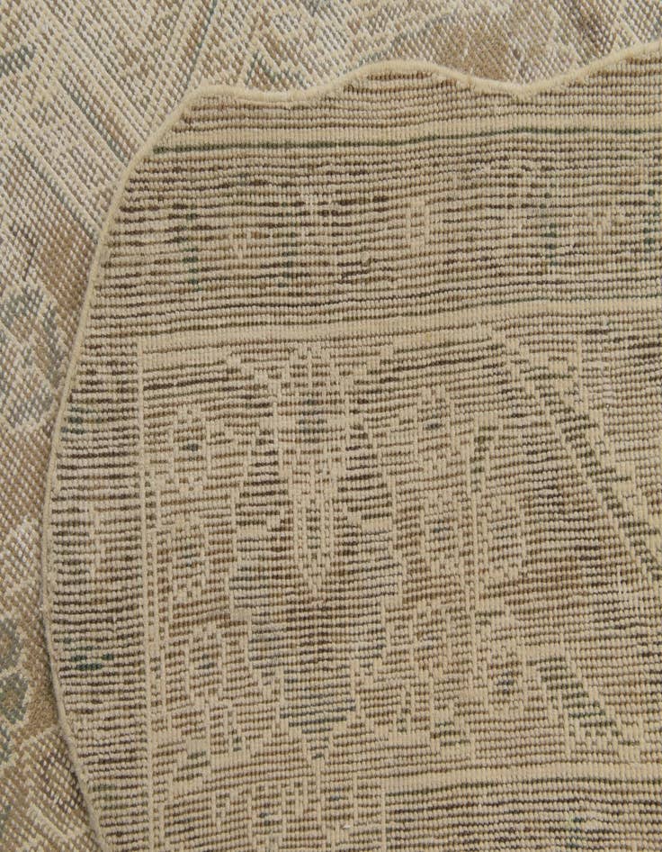 Detail image of  7' 7 x 11' 3  Hand Knotted Ultra Vintage Persian Wool Rug