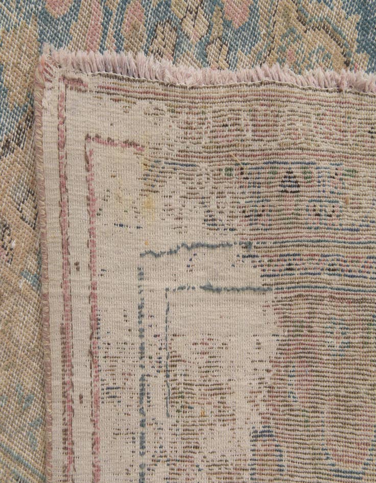 Detail image of  9' 8 x 12' 3  Hand Knotted Ultra Vintage Persian Wool Rug